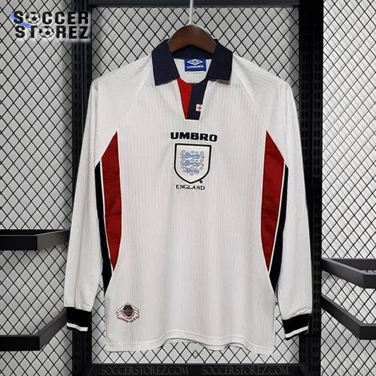England 1998 Home Full Sleeve | Retro Jersey