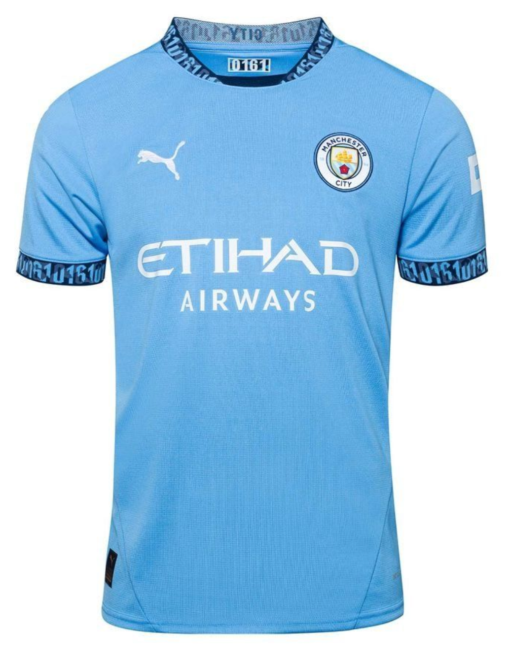 Custom Name Manchester city 24/25 Home Jersey