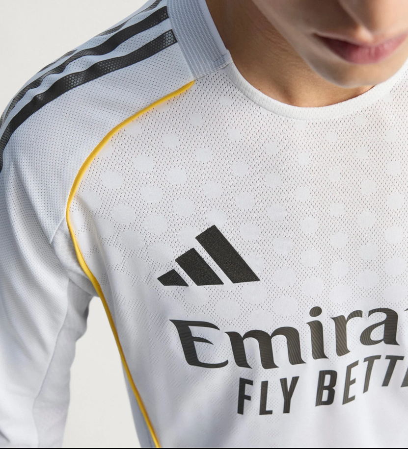 R. Madrid 25/26 Home Long sleeve