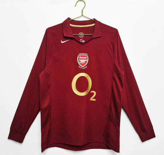 Arsenal 2005/06 Home Fs | Retro Jersey